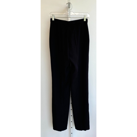 Louis Vuitton Uniforms Black Dress Straight Leg Dress Pants size 32 US 0 - Picture 7 of 8